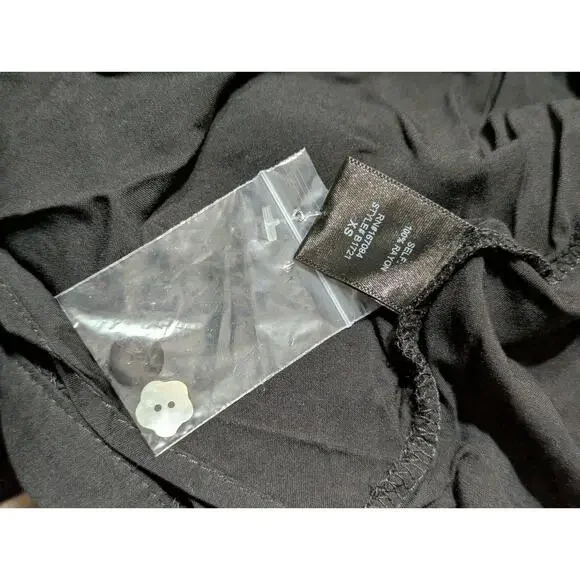 Tuckernuck Black Gillian Sleeveless Smocked Resort Summer Vacation Maxi Dress XS - Picture 15 of 15